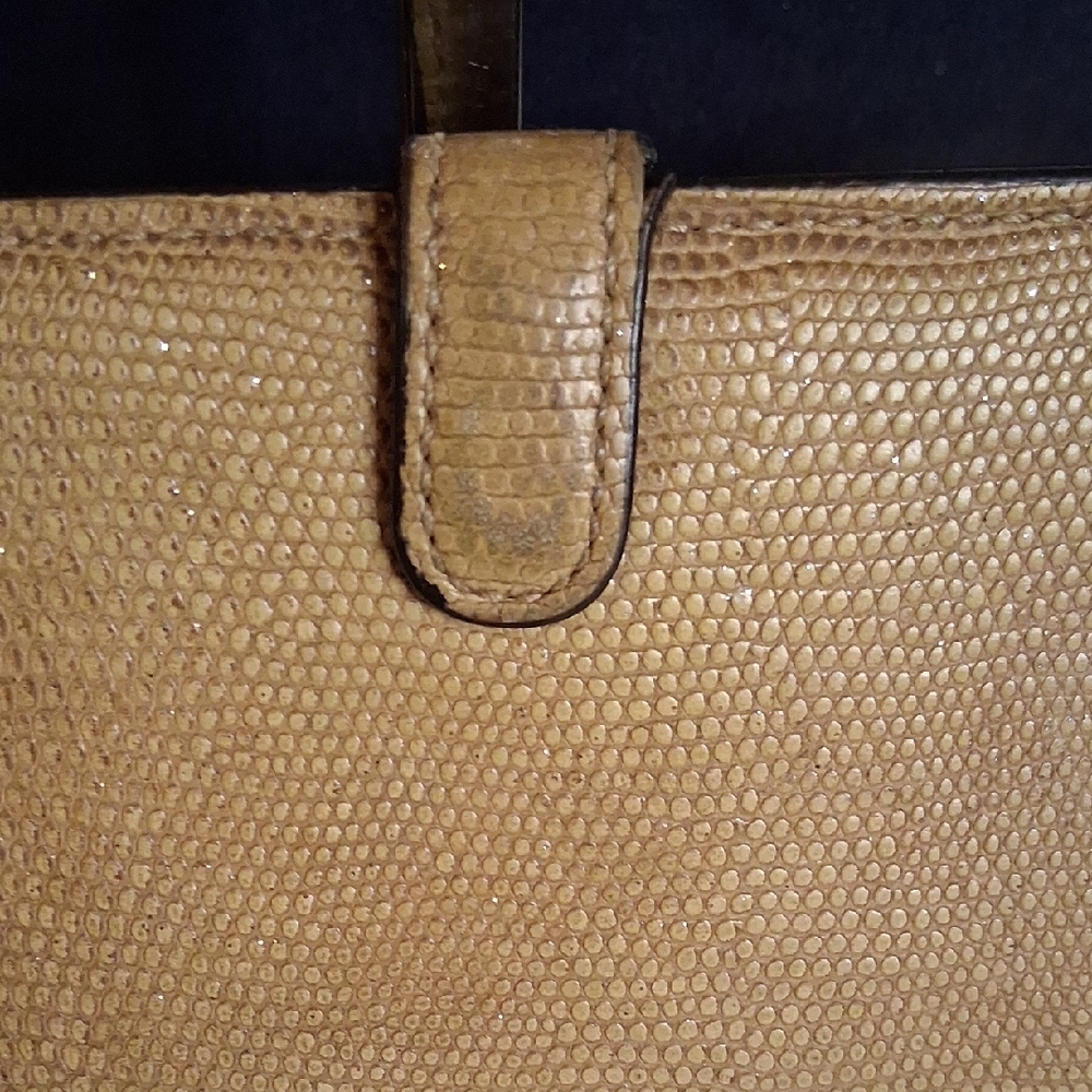 Coach Metallic Gold Women's Wallet - Picture 3 of 6